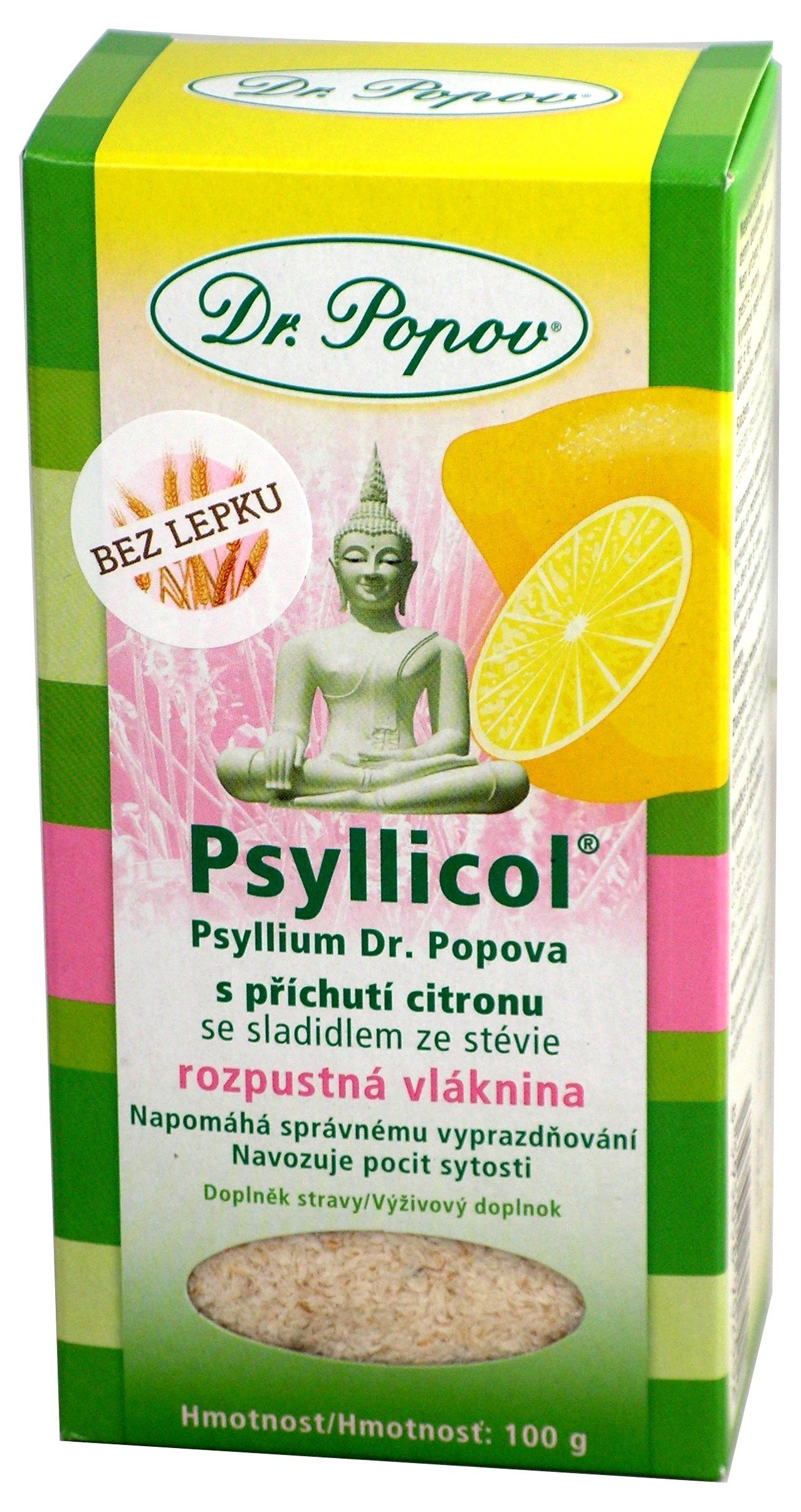 Psyllicol s citrónovou príchuťou Psyllicol s citrónovou príchuťou