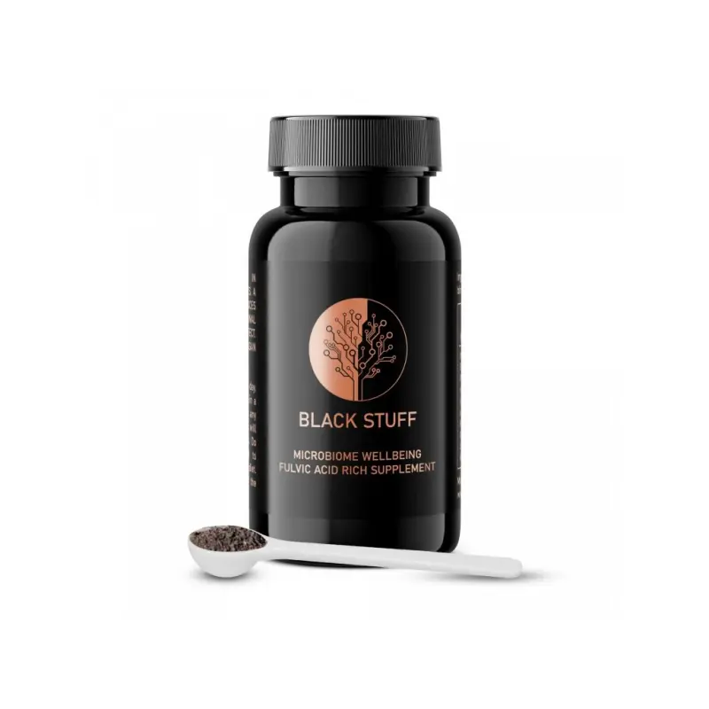 Black stuff směs pro mikrobiom prášek Black stuff směs pro mikrobiom prášek