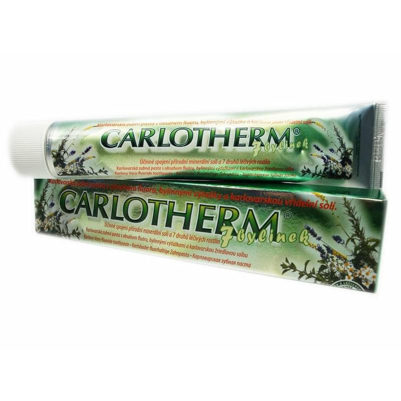 Zubní pasta Carlotherm 7 bylinek Zubní pasta Carlotherm 7 bylinek