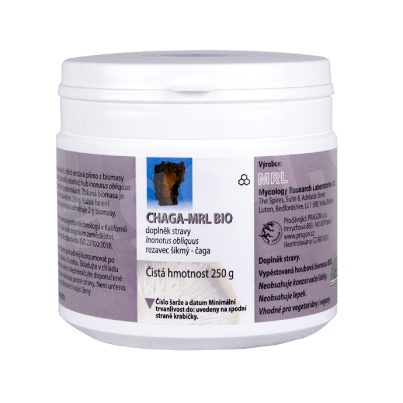 Chaga prášek 250g BIO Chaga prášek 250g BIO