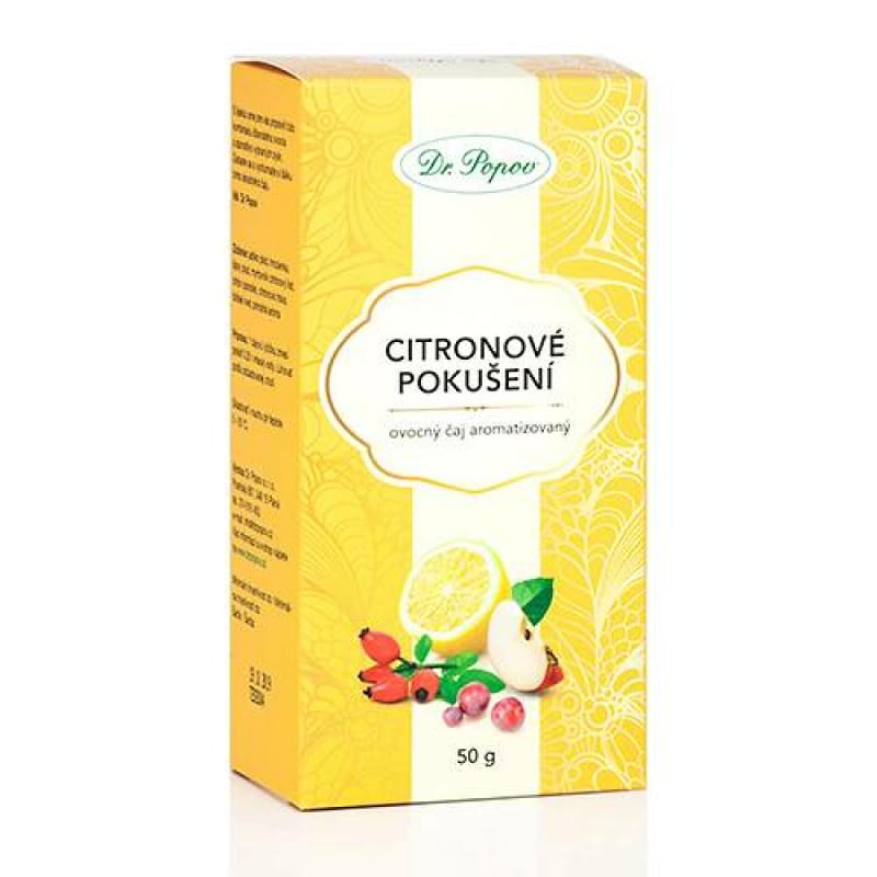 čaj citronove pokušení