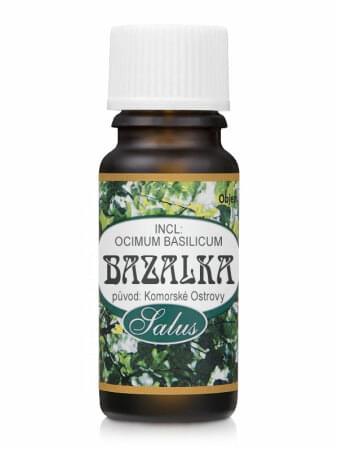 Esenciální olej BAZALKA Saloos 10 ml