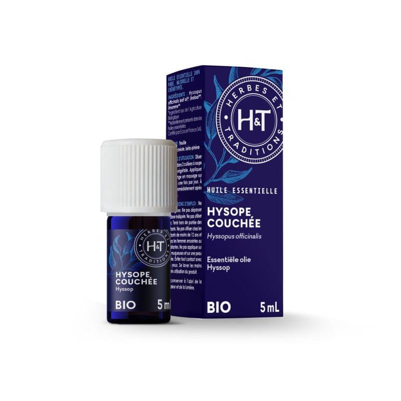 Éterický olej Yzop lékařský BIO 5 ml Herbes et Traditons Éterický olej Yzop lékařský BIO 5 ml Herbes et Traditons