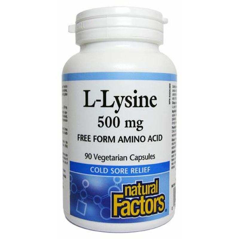L-Lysine 500mg 90cps