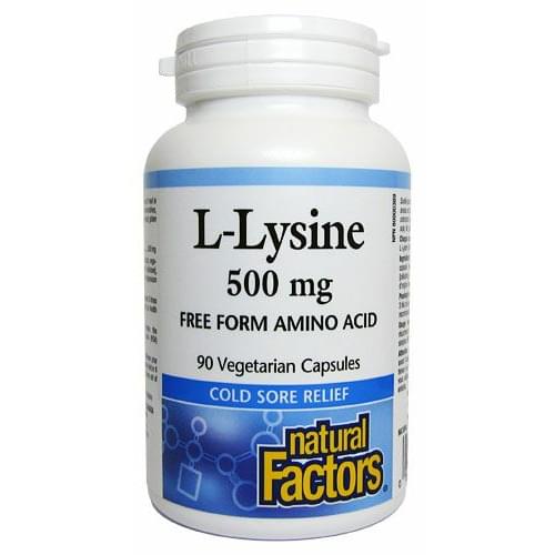 L-Lysine 500mg 90cps
