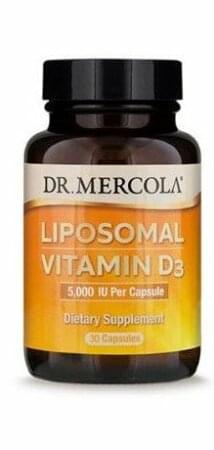 Liposomal vitamin D3 5000 IU 30 cps