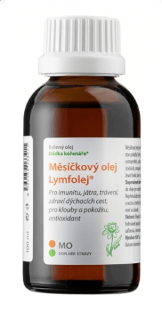 Měsíčkový olej Lymfolej 100 ml
