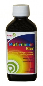 Multivitamin KLAS tekutý pro děti 200 ml