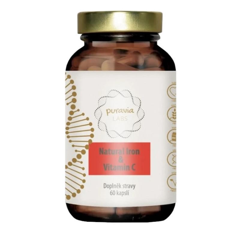 Přírodní železo + Vitamín C (BIO Acerola)