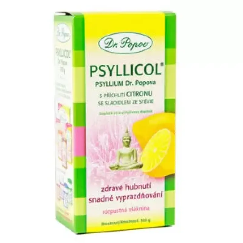 Psyllicol® s příchutí citronu, 100 g Psyllicol® s příchutí citronu, 100 g