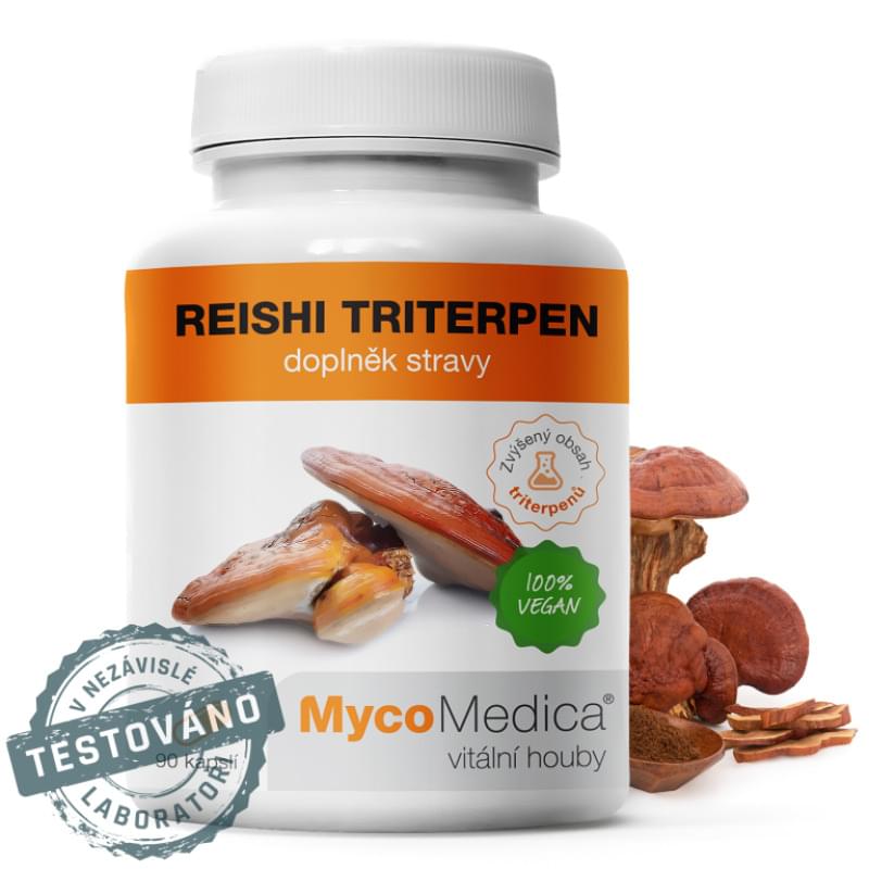 reishi-tripterpen mycomedica 90 kapslí