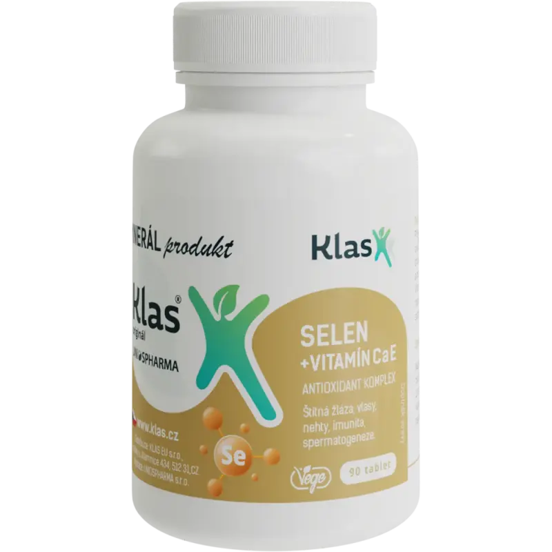 Selen s vitamíny C a E 90 tbl