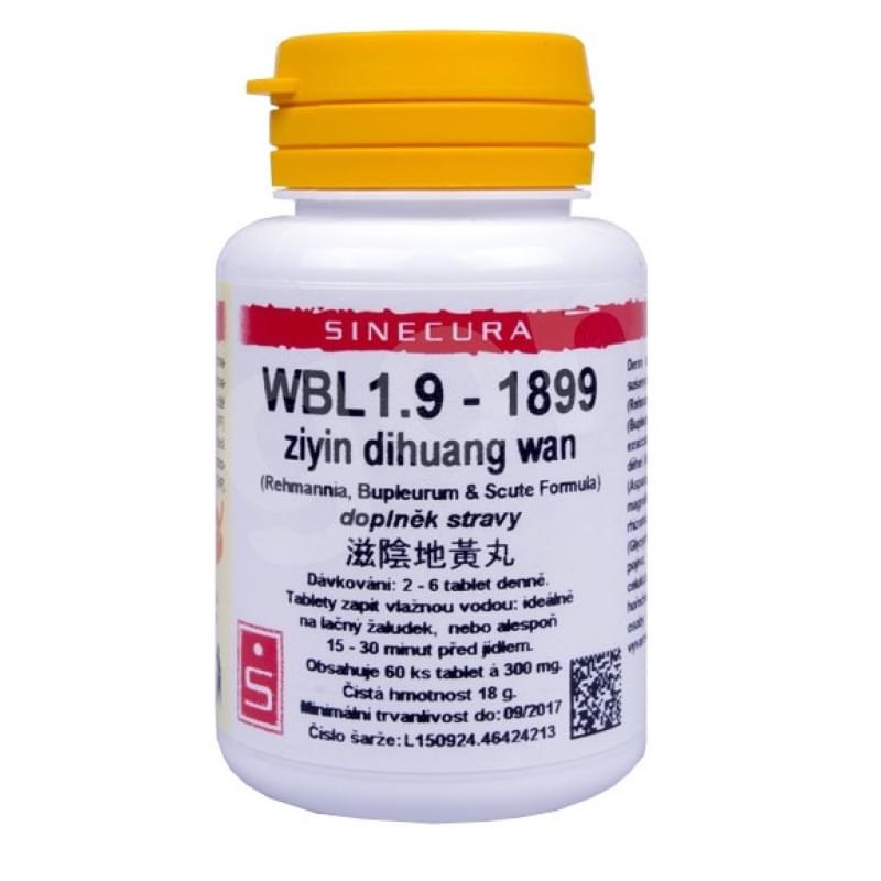 WBL 1.9 (Ziyin dihuang wan) 60 tbl.