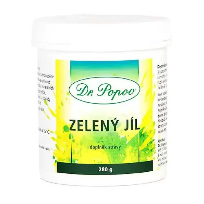zelený jíl popov zelený jíl popov