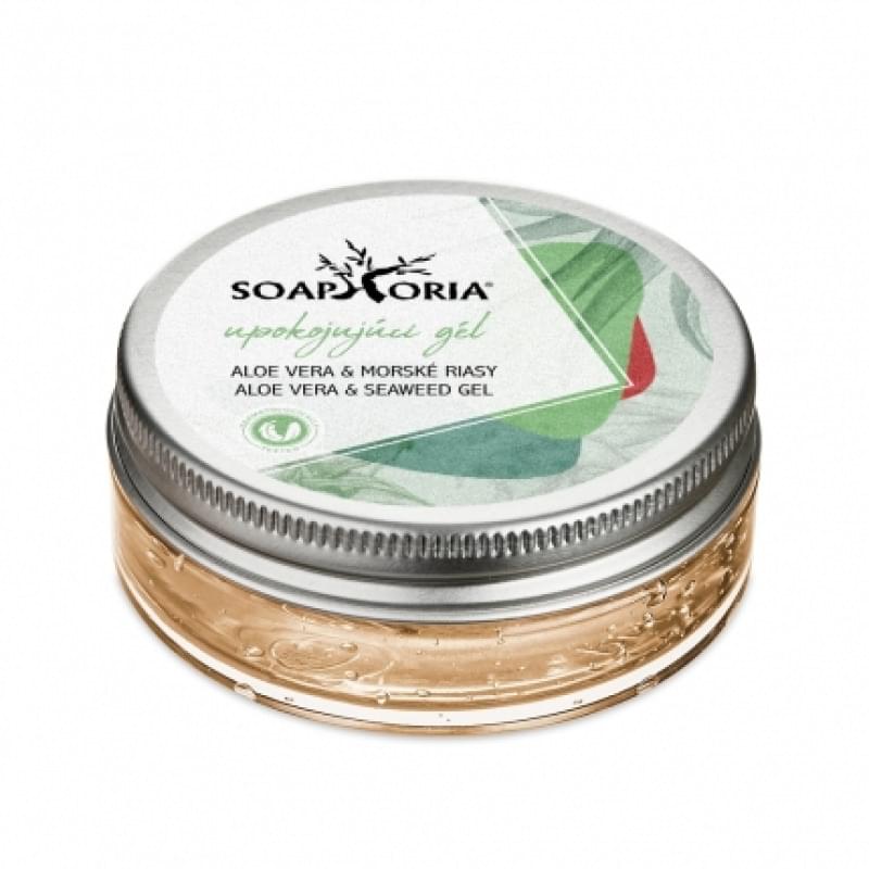 Zklidňující gel aloe vera a mořské řasy 50 ml